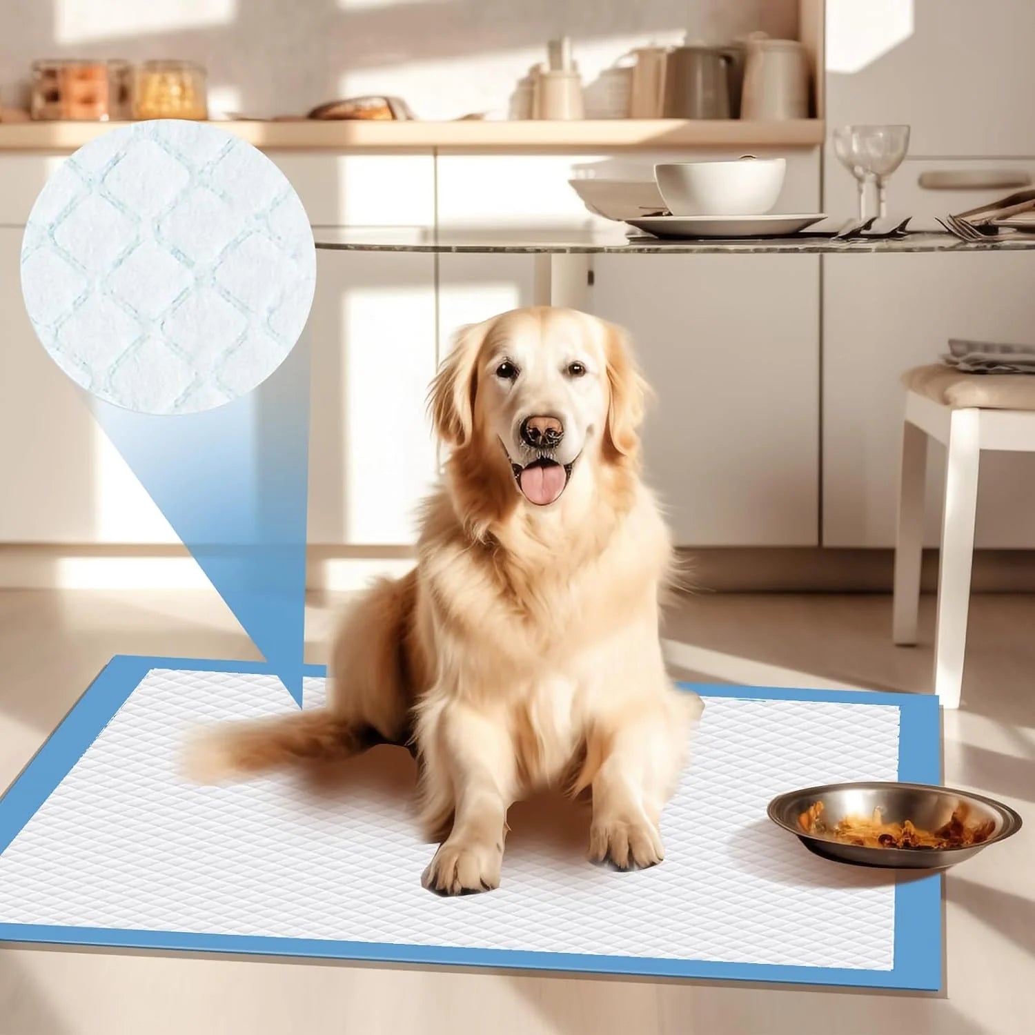 Goofypet 30" X 36" Training Pad, 40 Count Dog Pee Pads, Doggie Pads, Disposable Puppy Pee Pads
