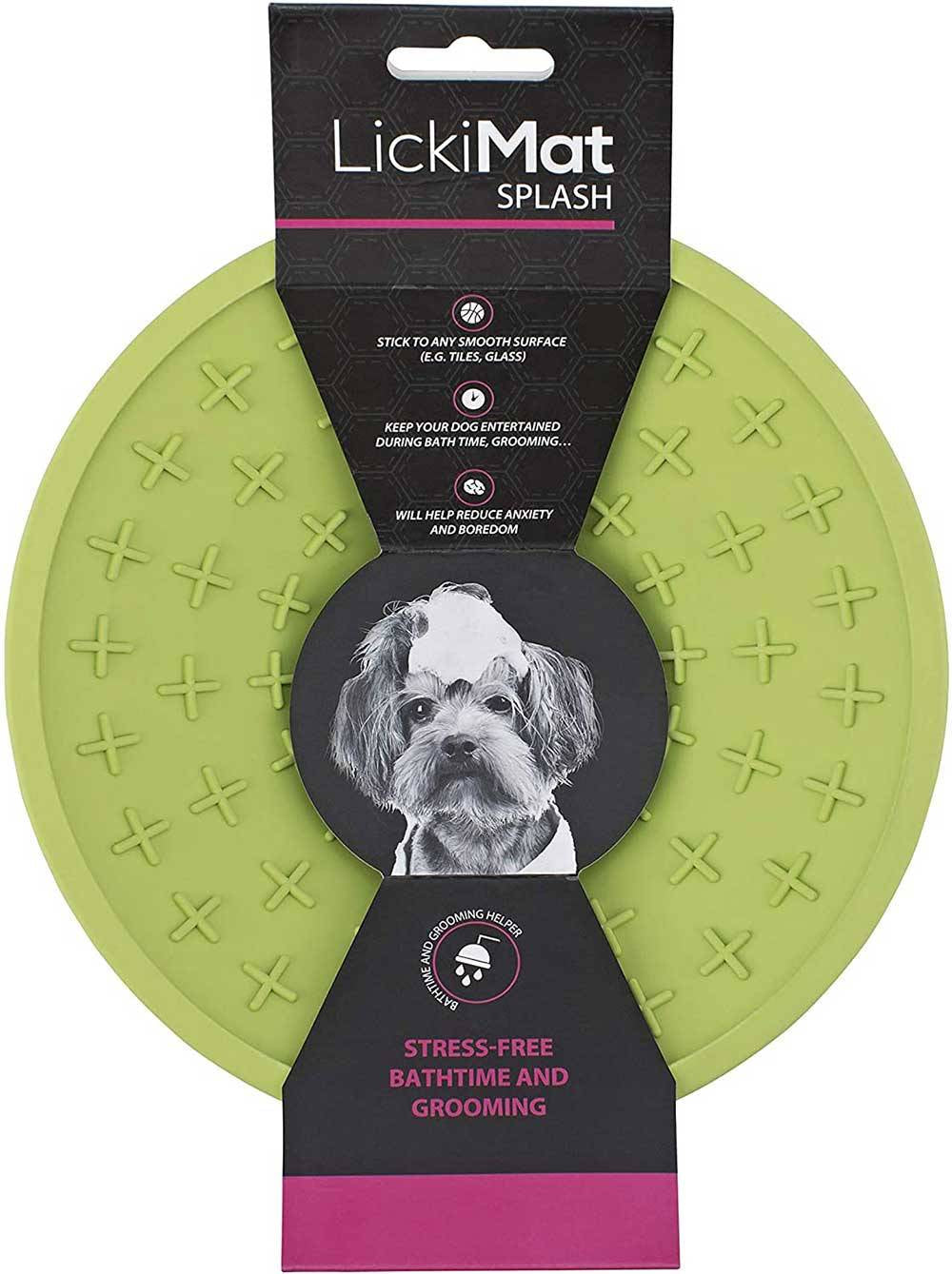 Lickimat Splash Bowl Slow Feeder Treat Bowl for Dogs & Cats
